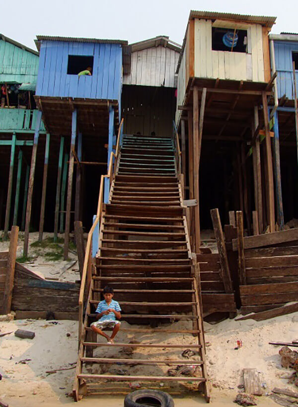 Bella Vista at the river banks of Guaporé River