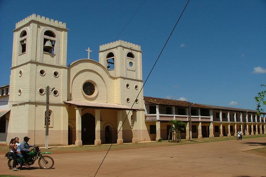 Church at Magdalena village