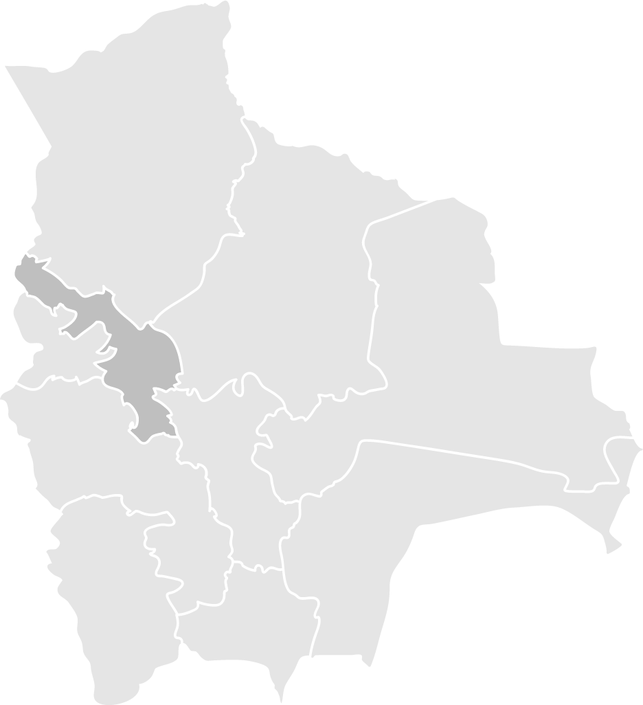 Cordillera Real & Yungas Map