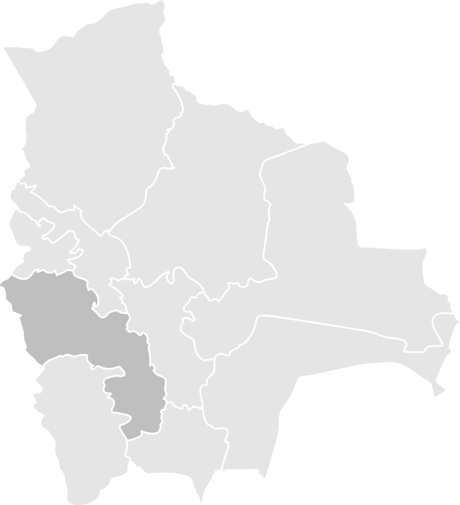 Sajama & Andean Plateau Map