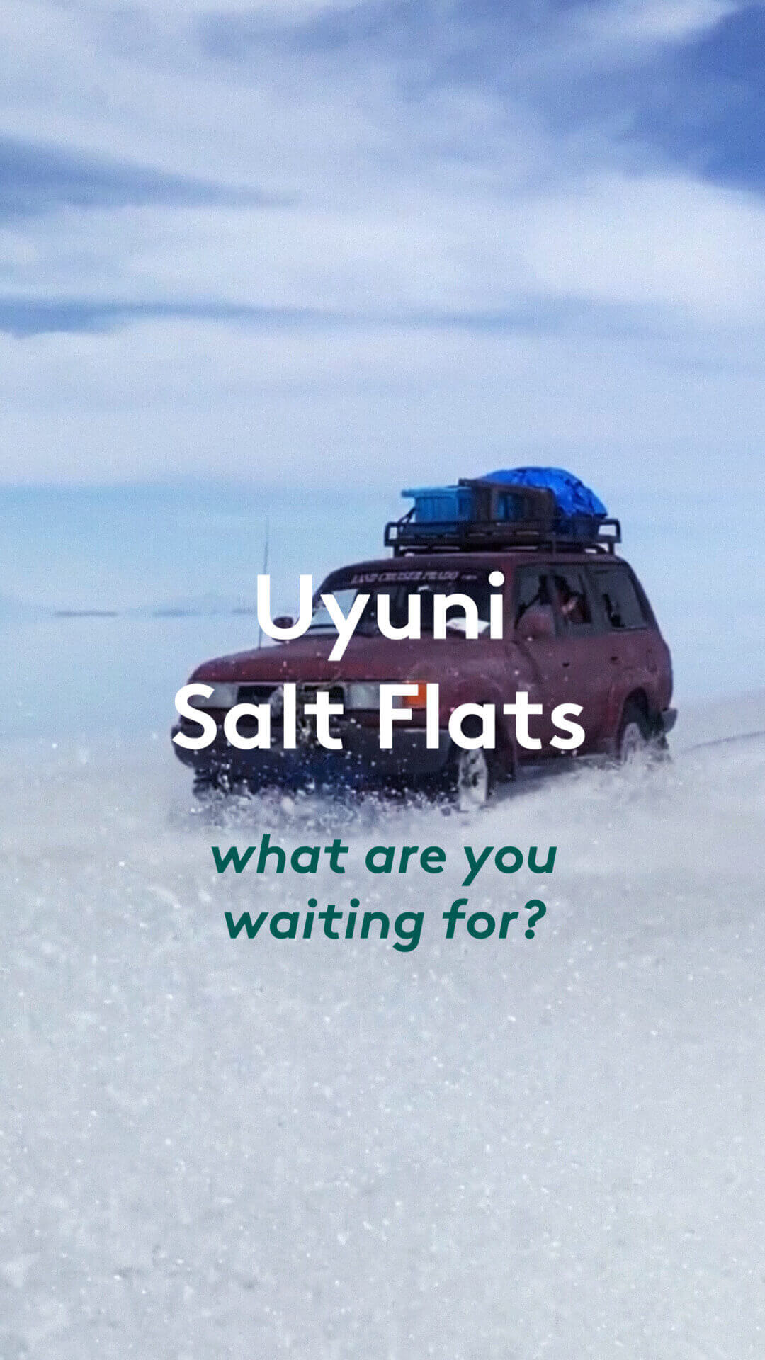 A great day in the salt flats!